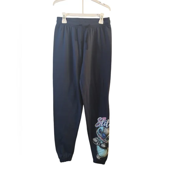 Disney Stitch Crop Hoodie set with pan Sweatshirt junior size M - Picture 8 of 8